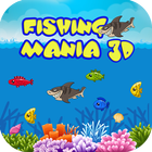 Fishing Mania 3D A Frenzy Fishing Game simgesi