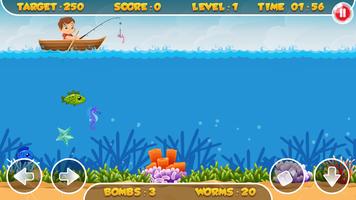 Fishing Mania 3D A Frenzy Fishing Game Ekran Görüntüsü 2