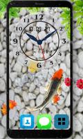 Koi Fish pond live Wallpaper 3D aquarium Ekran Görüntüsü 1