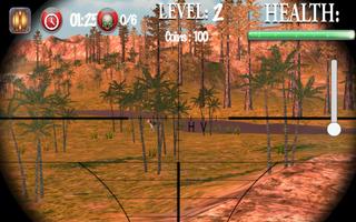 3D Wolf Sniper Shooting - Hunting Game 2017 capture d'écran 1