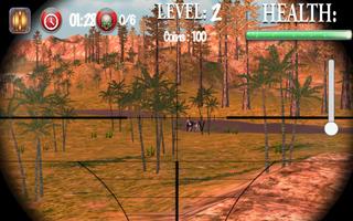 3D Wolf Sniper Shooting - Hunting Game 2017 capture d'écran 2