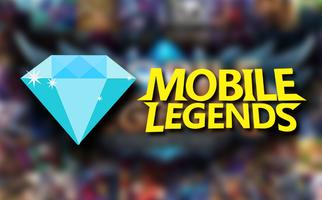 FREE DIAMONDS X Mobile Legends Guide-poster