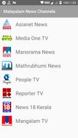 Malayalam News Channels plakat