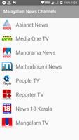 Malayalam News Channels Affiche