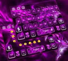 Neon Dragon Keyboard Theme screenshot 2