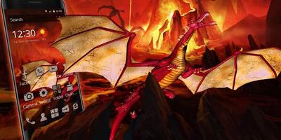 Fire Dragon Theme capture d'écran 3