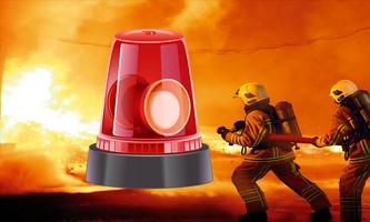 Firefighter Fire Siren Alarm Ringtones capture d'écran 1