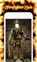 Fire Fighter Suit Photo Montage capture d'écran 2