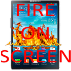 Realistic Fire on Screen Joke icon