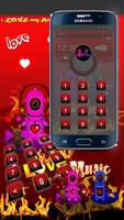 Red Fire Music Theme screenshot 2