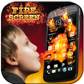Icona Schermo Fuoco Prank