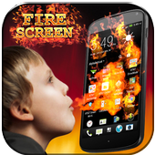 Fire Screen Prank ikon