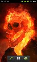 fire skulls live wallpaper syot layar 1