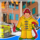 fire truck games free for kids icône
