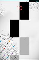 Piano tiles 6 White Tiles الملصق
