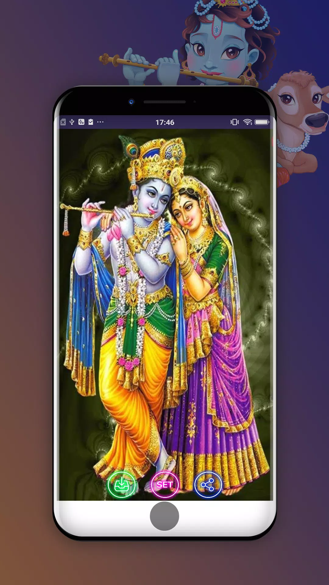 Lord Krishna HD Wallpaper APK untuk Unduhan Android