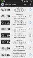 Shake & Wake Alarm Clock Free screenshot 1