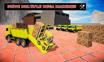 Salt Mine Excavator Crane Driver Construction Site screenshot 1