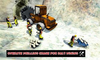 Salt Mine Excavator Crane Driver Construction Site screenshot 2