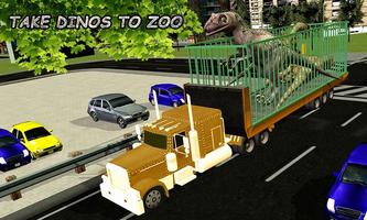 Dinosaur Transporter Truck Sim screenshot 1