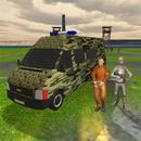 Army Criminal Van Transport for Jail Prisoners Sim APK