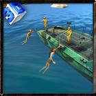 آیکون‌ Army Rescue Boat Simulator 3D