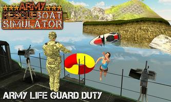 برنامه‌نما Army Rescue Boat Simulator 3D عکس از صفحه