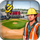 Baseball Stadium Builder: Real Construction Zone icon