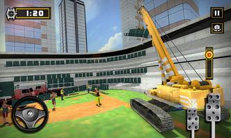 Baseball Stadium Builder: Real Construction Zone screenshot 2