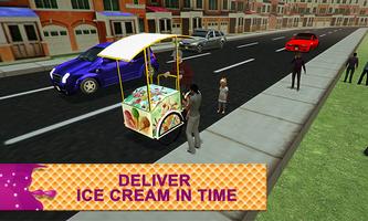 برنامه‌نما Beach Ice Cream Delivery Bike عکس از صفحه