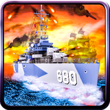 Caribbean Naval Fleet - Hit Pirate Ships Sim icon
