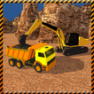 carbón equipo grúa excavadora