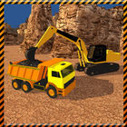 Coal Digger Crane & Mine Truck – Offroad Simulator ไอคอน