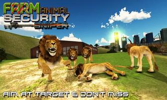 Farm Animal Security Sniper plakat