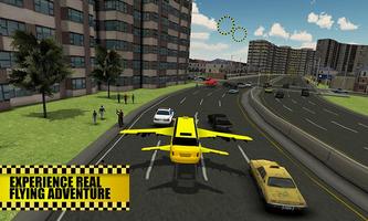 Flying Limo Taxi Simulator capture d'écran 3