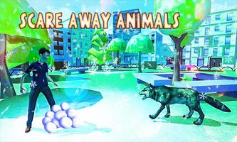 Frosty Snow Ball Animal Shooting- Winter Stag Hunt screenshot 1