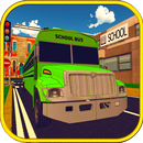 High School City Bus Driver - Park Big Vehicles aplikacja