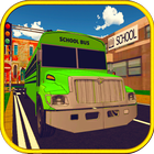 High School City Bus Driver - Park Big Vehicles icon