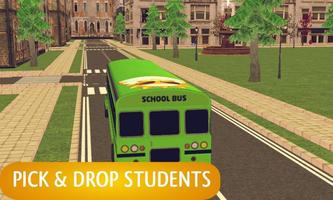 High School City Bus Driver - Park Big Vehicles poster