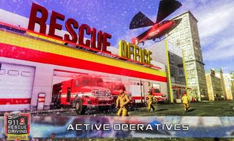 911 Rescue Shuttle Driving poster