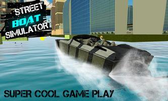 Street Boat Simulator -3D City capture d'écran 3