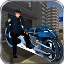 Sci-Fi Police Bike Crime Chase aplikacja