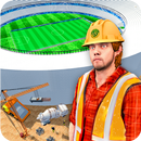 APK Football Stadium Construction Zone Crane Operator