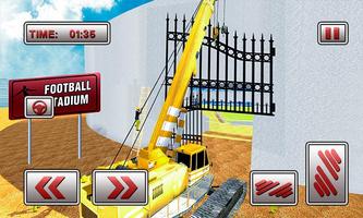 Football Stadium Construction Zone Crane Operator স্ক্রিনশট 3