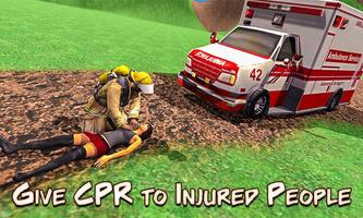 Tornado chasers - rescue team & ambulance driving screenshot 1