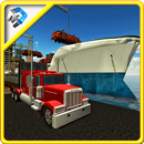 Train Transporter Ship Sim APK