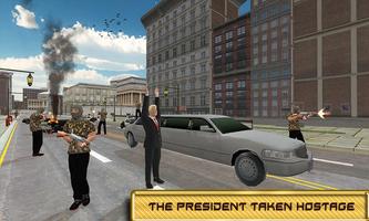 US President Hijack Anti Terrorist FPS Mission 3D screenshot 1