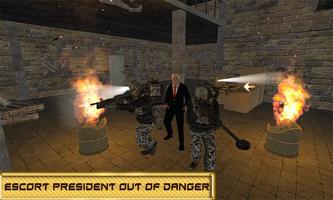 US President Hijack Anti Terrorist FPS Mission 3D screenshot 2