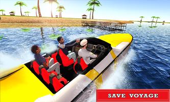 Water Boat Taxi Simulation capture d'écran 2