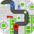 GPS Route Finder-icoon